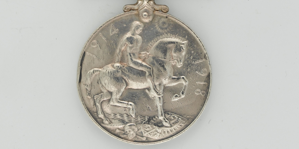 The British War Medal Side A